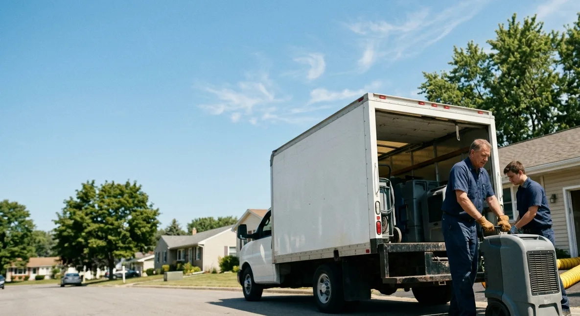 Water Damage Cleanup in Fargo, ND near me